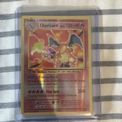 Pokemon Card: 11/108 Charzard 2016 Reverse Holo - mint condition perfect card - Image 1