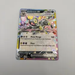 Pokemon Umbreon EX 60/131 Double Rare Holo Card Prismatic Evolutions - Image 1