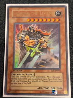 NM x1 Yugioh Gilford the Legend SD5-EN001 Ultra Rare 1st Edition - Image 1