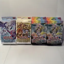 YUGIOH 1ST ED FREEZING CHAINS STRUCTURE DECK FACTORY SEALED Lot Of 4 Total - Image 1