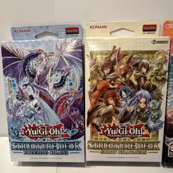 YUGIOH 1ST ED FREEZING CHAINS STRUCTURE DECK FACTORY SEALED Lot Of 4 Total - Image 2