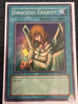 Graceful Charity 1st Edition SDP-040 Yugioh Super MP - Image 1