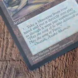 NM Didgeridoo Homelands Rare 1995 Artifact Trading Card MTG Magic the Gathering - Image 4