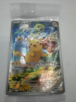 Pikachu 027 Sealed Promo Holo Scarlet & Violet Promo Cards Pokemon TCG - Image 2