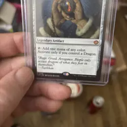 Mox Jasper TDM #0246 Rare NM Magic The Gathering Legendary Artifact - Image 2