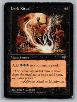Dark Ritual Mirage # Magic MTG - Image 1