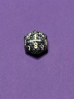 MtG Magic Black Legions D20 Spindown Die - single die - Image 2