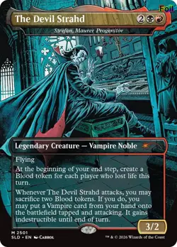 The Devil Strahd - Strefan, Maurer Progenitor Foil 2501 Secret Lair Drop Seri... - Image 1