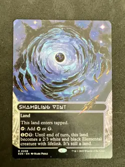 Shambling Vent (0038) (Borderless) R Edge of Eternities: Stellar Sights 38 LP - Image 1