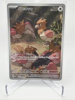 Pokemon TCG: Spearow 151/132 – Me01: Mega Evolution – Holo – Mint - Image 1