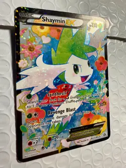 Shaymin EX (Full Art) RC21/RC25 Legendary Treasures: Radiant Collection Pokemon - Image 2