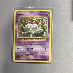 Pokemon Mew Holo Rare Evolutions 53/108 TCG Card - Image 1