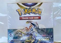 Pokemon TCG Brilliant Stars Booster Box Sealed - Image 1