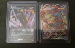 Umbreon VMAX 095/203 & Umbreon V 094/203 Evolving Skies Pokemon TCG NM - Image 1