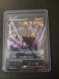 Umbreon VMAX 095/203 & Umbreon V 094/203 Evolving Skies Pokemon TCG NM - Image 2
