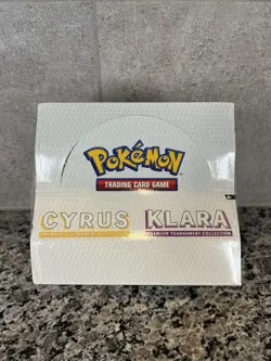 Pokemon Cyrus & Klara Premium Tournament Collection Display Sealed - Image 1