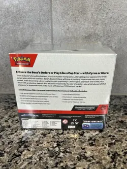 Pokemon Cyrus & Klara Premium Tournament Collection Display Sealed - Image 4