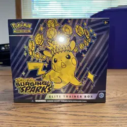 Pokemon Surging Sparks Elite Trainer Box ETB - SEALED - Image 1