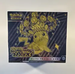 Pokemon Scarlet & Violet Surging Sparks Elite Trainer Box Pikachu 2024 English - Image 1