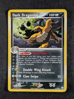 2005 Pokemon DARK DRAGONITE #15/109 EX Team Rocket Returns James Deck English - Image 1