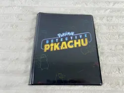 Pokemon TCG Detective Pikachu 4-Pocket Ultra-Pro Binder Excellent Condition - Image 1