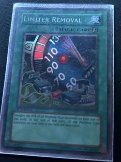 Yugioh Limiter Removal PSV-064 1st Edition Super Rare LP - Image 1
