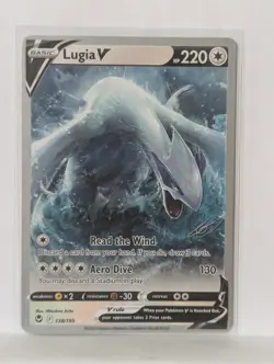 NM - Lugia V 138/195 - SILVER BORDER - World Championship 2023 - Pokemon TCG #1 - Image 1