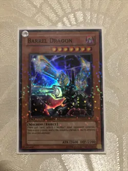 Yugioh! Barrel Dragon - DT02-EN005 - Super Rare - Duel Terminal LP - Image 1