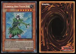 Elemental Hero Poison Rose PP02-EN006 Secret Rare Yu-Gi-Oh - Image 3