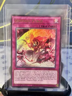 Dominus Purge MZMU-EN125 Ultra Rare Yugioh 1st Edition Maze of Muertos NM - Image 1