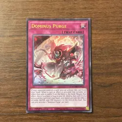 🔥Dominus Purge MZMU-EN125 YuGiOh! Maze of Muertos 1st Edition Ultra Rare🔥 - Image 1