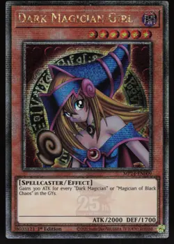 Dark Magician Girl (Quarter Century Secret Rare) MP24-EN009 Yu-Gi-Oh - Image 1