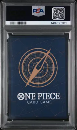 2025 ONE PIECE JAPANESE PROMOS ONE PIECE MAGAZINE VOL.20 MONKEY D. LUFFY PSA 10 - Image 2