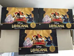 Disney Lorcana: The First Chapter Booster Box - 24 Packs 3 BOX SET - Image 1