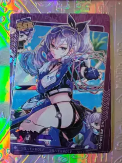 Card Honkai Star March7th Kafka SilverWolf Seele Bronya Jingliu Blade Sexy Holo - Image 1