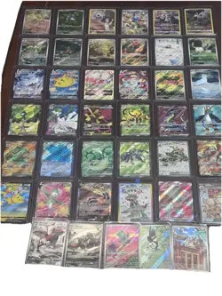 Pokemon Card Lot 60 OFFICIAL TCG Cards + 3 Ultra Rare | VMAX IR EX VSTAR OR V - Image 1