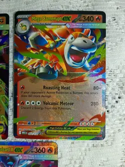 Pokemon TCG Mega EX Card Lot 3 Charizard X, Zygarde, Camerupt - Holo Rare - Image 4