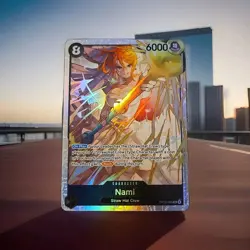 Nami OP15-086 SR - One Piece TCG English Card Adventure on Kami's Island Foil - Image 1