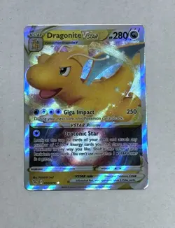 Pokemon Card Dragonite VSTAR 050/078 Pokemon GO - Image 1
