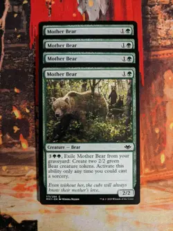 MTG Card: (4x) Mother Bear (Modern Horizons) - Image 1