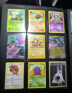Huge Pokemon Card Binder Collection Lot WOTC Cards Mid Era Modern TCG Jolteon - Image 1