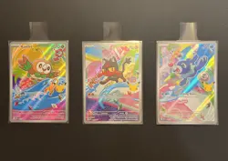 Pokemon First Partner Illustration box ALL PROMOS (9 cards) - Image 5