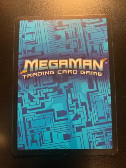 Mega Man NT Warrior TCG Foil Sharkman Navi Card - Image 2