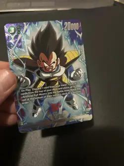 Vegeta Holo Winner Card Dragon Ball Fusion World Tournament FB04-069 NM/M - Image 5