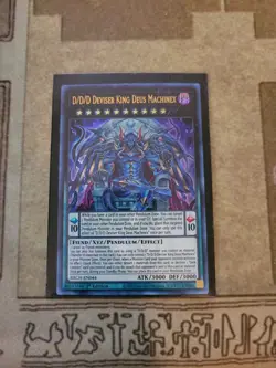 YUGIOH D/D/D DEVISER KING DEUS MACHINEX BACH-EN044 ULTRA 1ST ED NM - Image 1