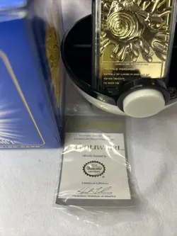 Pokemon POLIWHIRL 23k Gold Plated Trading Card 1999 Limited Edition - Image 4