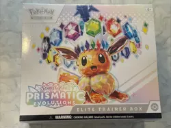 Pokemon TCG Scarlet & Violet Prismatic Evolutions Elite Trainer Box ETB Card - Image 1