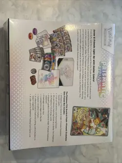 Pokemon TCG Scarlet & Violet Prismatic Evolutions Elite Trainer Box ETB Card - Image 4
