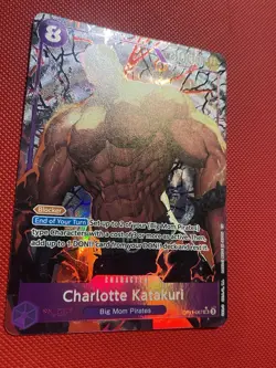 Charlotte Katakuri Alt Art OP11-067 A Fist of Divine Speed Foil One Piece Card - Image 4