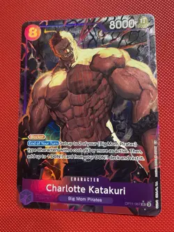 Charlotte Katakuri Alt Art OP11-067 A Fist of Divine Speed Foil One Piece Card - Image 5